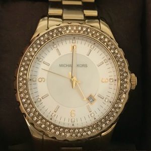 Michael Kors Gold Glitz Watch - MK5458